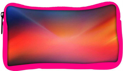 

Snoogg Eco Friendly Canvas Mixed Color Background Design Designer Student Pen Pencil Case Coin Purse Pouch Cosmetic Makeup Bag (PINK) Pouch(Multicolor)