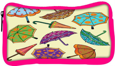 

Snoogg Eco Friendly Canvas Abstract Rainy Season Background With Umbrellas Student Pen Pencil Case Coin Purse Pouch Cosmetic Makeup Bag (PINK) Pouch(Multicolor)