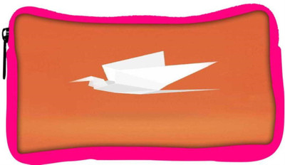 

Snoogg Eco Friendly Canvas Origami Cran 2893 Student Pen Pencil Case Coin Purse Pouch Cosmetic Makeup Bag (PINK) Pouch(Multicolor)