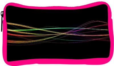 

Snoogg Eco Friendly Canvas Multiple Rays In Black Background Designer Student Pen Pencil Case Coin Purse Pouch Cosmetic Makeup Bag (PINK) Pouch(Multicolor)