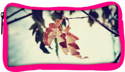 

Snoogg Eco Friendly Canvas Dry Leaves On Tree Designer Student Pen Pencil Case Coin Purse Pouch Cosmetic Makeup Bag (PINK) Pouch(Multicolor)