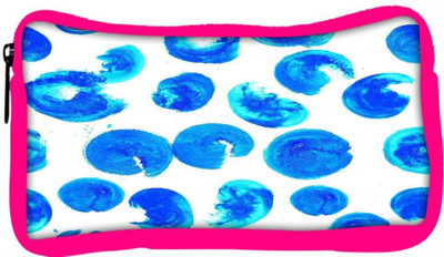 

Snoogg Eco Friendly Canvas Blue Abstract Paint Designer Student Pen Pencil Case Coin Purse Pouch Cosmetic Makeup Bag (PINK) Pouch(Multicolor)