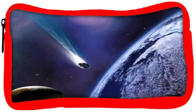

Snoogg Eco Friendly Canvas Space Trip Student Pen Pencil Case Coin Purse Pouch Cosmetic Makeup Bag (RED) Pouch(Multicolor)