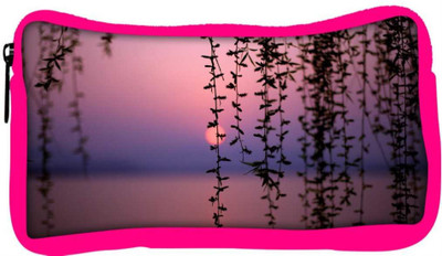 

Snoogg Eco Friendly Canvas Sunset Vines Designer Student Pen Pencil Case Coin Purse Pouch Cosmetic Makeup Bag (PINK) Pouch(Multicolor)