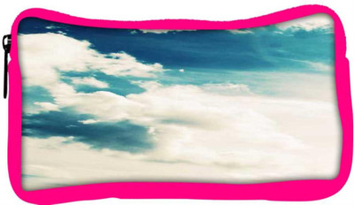 

Snoogg Eco Friendly Canvas Sunshine Clouds Student Pen Pencil Case Coin Purse Pouch Cosmetic Makeup Bag (PINK) Pouch(Multicolor)