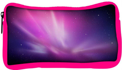 

Snoogg Eco Friendly Canvas Galaxy Designer Student Pen Pencil Case Coin Purse Pouch Cosmetic Makeup Bag (PINK) Pouch(Multicolor)