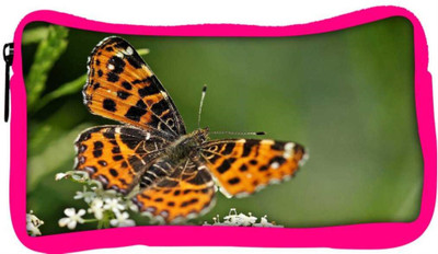 

Snoogg Eco Friendly Canvas Abstract Multicolor Butterfly Designer Student Pen Pencil Case Coin Purse Pouch Cosmetic Makeup Bag (PINK) Pouch(Multicolor)