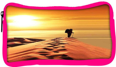 

Snoogg Eco Friendly Canvas Desert Sunset Student Pen Pencil Case Coin Purse Pouch Cosmetic Makeup Bag (PINK) Pouch(Multicolor)