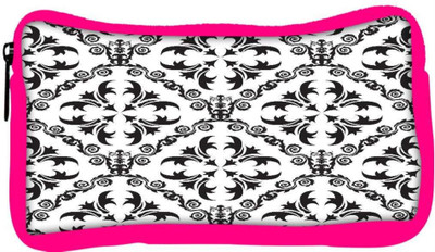 

Snoogg Eco Friendly Canvas Grey Pattern Design Designer Student Pen Pencil Case Coin Purse Pouch Cosmetic Makeup Bag (PINK) Pouch(Multicolor)