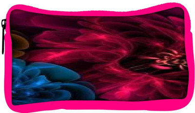 

Snoogg Eco Friendly Canvas Blue And Red Smoke Designer Student Pen Pencil Case Coin Purse Pouch Cosmetic Makeup Bag (PINK) Pouch(Multicolor)