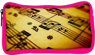 

Snoogg Eco Friendly Canvas Huge Speakers Designer Student Pen Pencil Case Coin Purse Pouch Cosmetic Makeup Bag (PINK) Pouch(Multicolor)