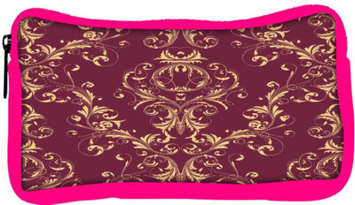 

Snoogg Eco Friendly Canvas Cream Pattern Brown Designer Student Pen Pencil Case Coin Purse Pouch Cosmetic Makeup Bag (PINK) Pouch(Multicolor)