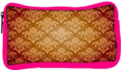 

Snoogg Eco Friendly Canvas Abstract Cream Pattern Designer Student Pen Pencil Case Coin Purse Pouch Cosmetic Makeup Bag (PINK) Pouch(Multicolor)
