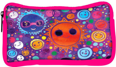 

Snoogg Eco Friendly Canvas Cool Suns 2612 Student Pen Pencil Case Coin Purse Pouch Cosmetic Makeup Bag (PINK) Pouch(Multicolor)