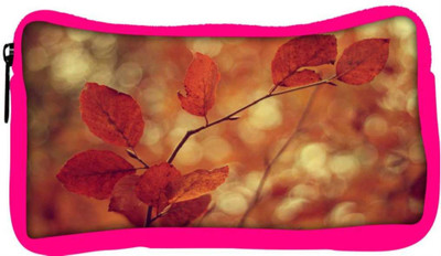

Snoogg Eco Friendly Canvas Orange Leaf In Branch Designer Student Pen Pencil Case Coin Purse Pouch Cosmetic Makeup Bag (PINK) Pouch(Multicolor)