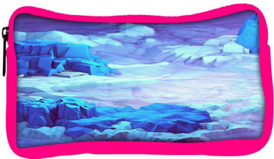 

Snoogg Eco Friendly Canvas Crystal Earth Student Pen Pencil Case Coin Purse Pouch Cosmetic Makeup Bag (PINK) Pouch(Multicolor)
