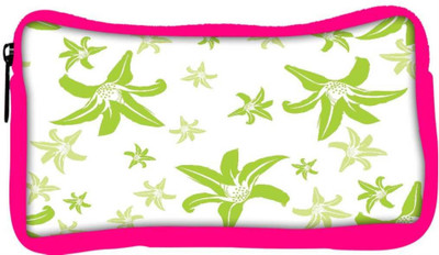 

Snoogg Eco Friendly Canvas Green Petals Designer Student Pen Pencil Case Coin Purse Pouch Cosmetic Makeup Bag (PINK) Pouch(Multicolor)