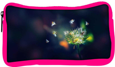 

Snoogg Eco Friendly Canvas Dandelion Photography Designer Student Pen Pencil Case Coin Purse Pouch Cosmetic Makeup Bag (PINK) Pouch(Multicolor)