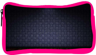 

Snoogg Eco Friendly Canvas Black And Brown Pattern Design Designer Student Pen Pencil Case Coin Purse Pouch Cosmetic Makeup Bag (PINK) Pouch(Multicolor)
