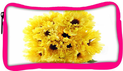 

Snoogg Eco Friendly Canvas Floral Background Student Pen Pencil Case Coin Purse Pouch Cosmetic Makeup Bag (PINK) Pouch(Multicolor)