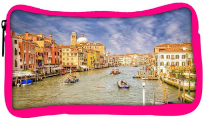

Snoogg Eco Friendly Canvas Dirty Water Designer Student Pen Pencil Case Coin Purse Pouch Cosmetic Makeup Bag (PINK) Pouch(Multicolor)