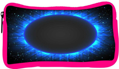 

Snoogg Eco Friendly Canvas Eclipse Background Student Pen Pencil Case Coin Purse Pouch Cosmetic Makeup Bag (PINK) Pouch(Multicolor)