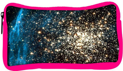 

Snoogg Eco Friendly Canvas Plenty Of Stars Designer Student Pen Pencil Case Coin Purse Pouch Cosmetic Makeup Bag (PINK) Pouch(Multicolor)