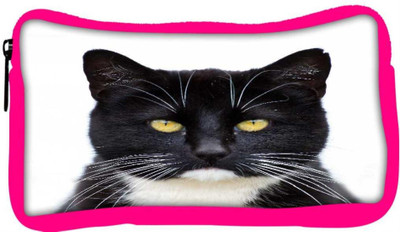 

Snoogg Eco Friendly Canvas Black Tuxedo Cat 144 Student Pen Pencil Case Coin Purse Pouch Cosmetic Makeup Bag (PINK) Pouch(Multicolor)