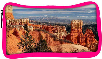 

Snoogg Eco Friendly Canvas Hill Climb Mountain Designer Student Pen Pencil Case Coin Purse Pouch Cosmetic Makeup Bag (PINK) Pouch(Multicolor)