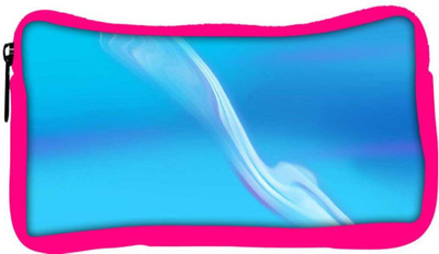 

Snoogg Eco Friendly Canvas Wavy Pathway Design Designer Student Pen Pencil Case Coin Purse Pouch Cosmetic Makeup Bag (PINK) Pouch(Multicolor)