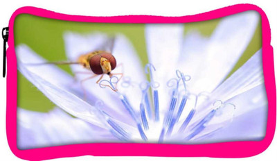 

Snoogg Eco Friendly Canvas Dragonfly In White Flower Designer Student Pen Pencil Case Coin Purse Pouch Cosmetic Makeup Bag (PINK) Pouch(Multicolor)