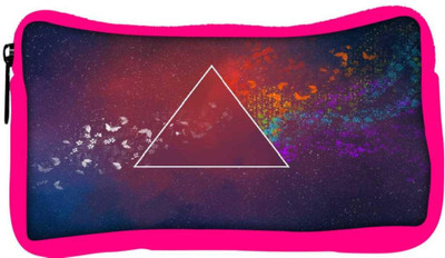

Snoogg Eco Friendly Canvas 3Rd Dimension Student Pen Pencil Case Coin Purse Pouch Cosmetic Makeup Bag (PINK) Pouch(Multicolor)