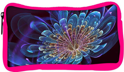 

Snoogg Eco Friendly Canvas Neon Petals Designer Student Pen Pencil Case Coin Purse Pouch Cosmetic Makeup Bag (PINK) Pouch(Multicolor)