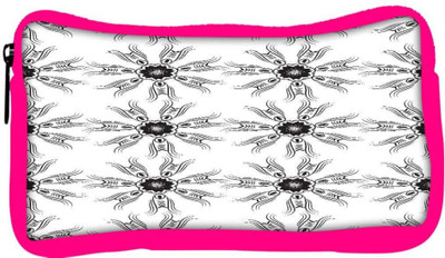 

Snoogg Eco Friendly Canvas Multiple Pattern Designer Student Pen Pencil Case Coin Purse Pouch Cosmetic Makeup Bag (PINK) Pouch(Multicolor)