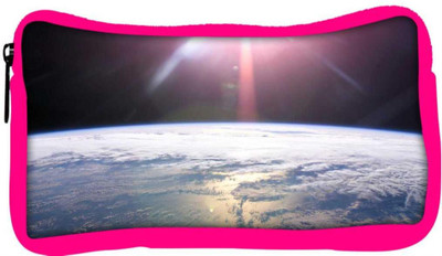 

Snoogg Eco Friendly Canvas Sea Part Of Earth Designer Student Pen Pencil Case Coin Purse Pouch Cosmetic Makeup Bag (PINK) Pouch(Multicolor)