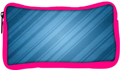 

Snoogg Eco Friendly Canvas Wrapping Paper Blue Designer Student Pen Pencil Case Coin Purse Pouch Cosmetic Makeup Bag (PINK) Pouch(Multicolor)