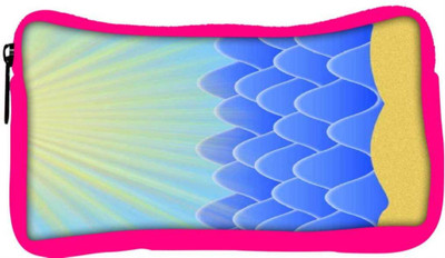 

Snoogg Eco Friendly Canvas Digital Sunshine 2391 Student Pen Pencil Case Coin Purse Pouch Cosmetic Makeup Bag (PINK) Pouch(Multicolor)