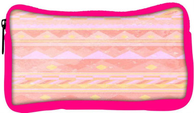 

Snoogg Eco Friendly Canvas Pink Light Aztec Student Pen Pencil Case Coin Purse Pouch Cosmetic Makeup Bag (PINK) Pouch(Multicolor)