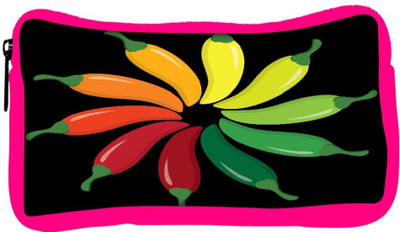 

Snoogg Eco Friendly Canvas Chilli Pepper Wheel In Vector Format Student Pen Pencil Case Coin Purse Pouch Cosmetic Makeup Bag (PINK) Pouch(Multicolor)