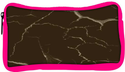 

Snoogg Eco Friendly Canvas Brown Crack Designer Student Pen Pencil Case Coin Purse Pouch Cosmetic Makeup Bag (PINK) Pouch(Multicolor)