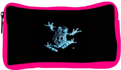

Snoogg Eco Friendly Canvas Frog On My Phone Student Pen Pencil Case Coin Purse Pouch Cosmetic Makeup Bag (PINK) Pouch(Multicolor)