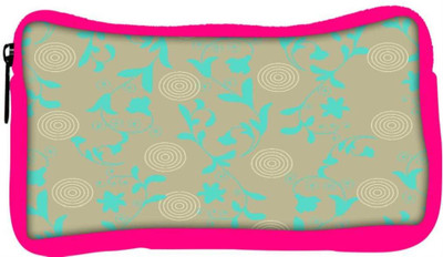 

Snoogg Eco Friendly Canvas Green Floral Designer Student Pen Pencil Case Coin Purse Pouch Cosmetic Makeup Bag (PINK) Pouch(Multicolor)