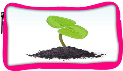 

Snoogg Eco Friendly Canvas Spring Sprout Vector Student Pen Pencil Case Coin Purse Pouch Cosmetic Makeup Bag (PINK) Pouch(Multicolor)