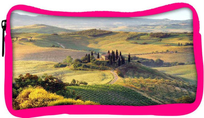 

Snoogg Eco Friendly Canvas Blue River View Designer Student Pen Pencil Case Coin Purse Pouch Cosmetic Makeup Bag (PINK) Pouch(Multicolor)