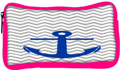 

Snoogg Eco Friendly Canvas Anchor Wave Student Pen Pencil Case Coin Purse Pouch Cosmetic Makeup Bag (PINK) Pouch(Multicolor)