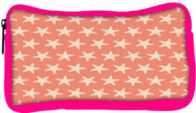 

Snoogg Eco Friendly Canvas Multiple Stars Orange Pattern Designer Student Pen Pencil Case Coin Purse Pouch Cosmetic Makeup Bag (PINK) Pouch(Multicolor)