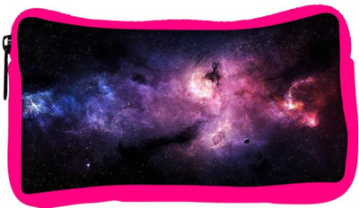 

Snoogg Eco Friendly Canvas Stars Galaxies Purple Designer Student Pen Pencil Case Coin Purse Pouch Cosmetic Makeup Bag (PINK) Pouch(Multicolor)