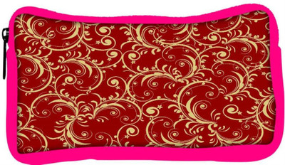 

Snoogg Eco Friendly Canvas Abstract Yellow Red Pattern Designer Student Pen Pencil Case Coin Purse Pouch Cosmetic Makeup Bag (PINK) Pouch(Multicolor)