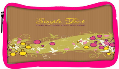 

Snoogg Eco Friendly Canvas Simple Text Brown Designer Student Pen Pencil Case Coin Purse Pouch Cosmetic Makeup Bag (PINK) Pouch(Multicolor)