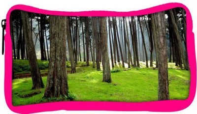 

Snoogg Eco Friendly Canvas Long Branched Tree Designer Student Pen Pencil Case Coin Purse Pouch Cosmetic Makeup Bag (PINK) Pouch(Multicolor)